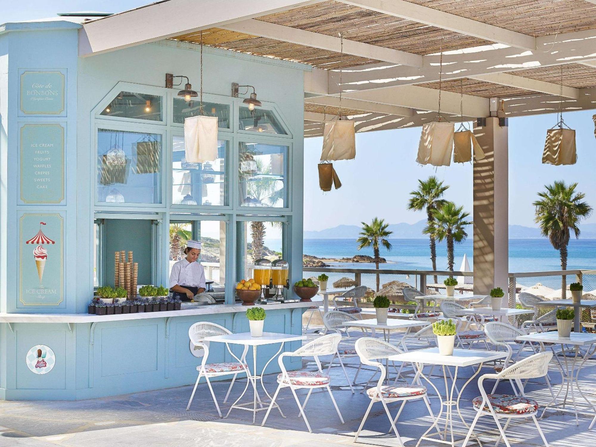 Grecotel Luxme Oasis At Riviera Olympia & Aqua Park Loutra Killinis Extérieur photo