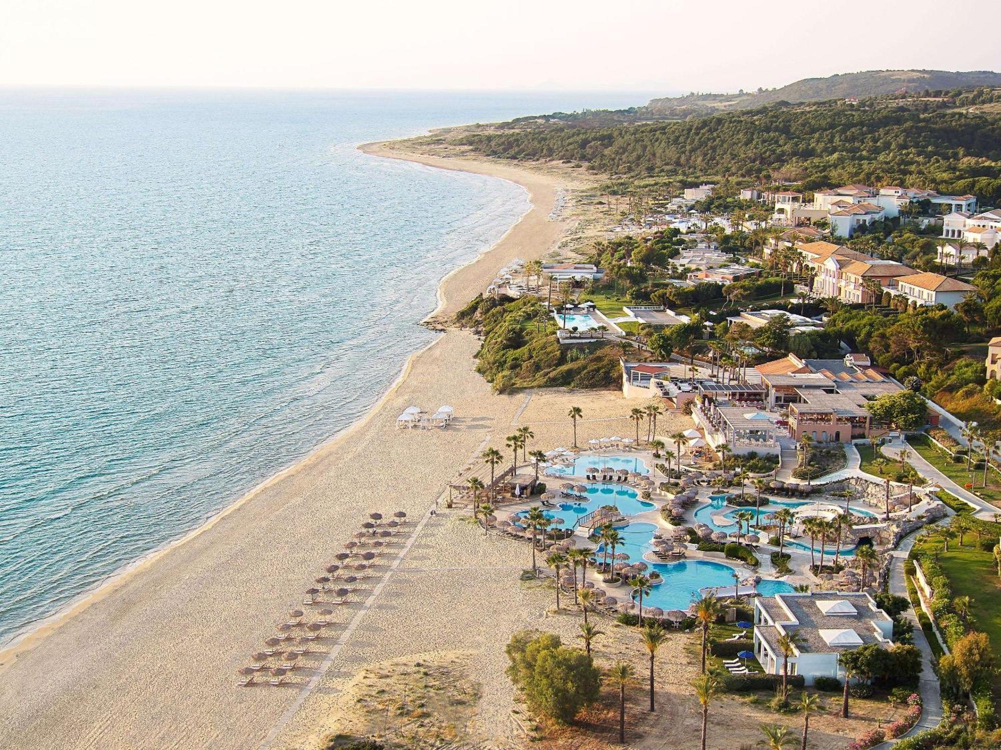 Grecotel Luxme Oasis At Riviera Olympia & Aqua Park Loutra Killinis Extérieur photo